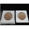 Image 2 : 2 Pack of Uncirculated British Large Cents