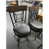 Image 2 : 3 Tall Bar Stools - 3 Times the Money