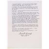 Image 5 : Charles Lindbergh Typed Manuscript Signed