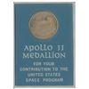 Image 1 : Guenter Wendt’s Apollo 11 MFA Medallion