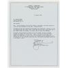 Image 1 : Rusty Schweickart Typed Letter Signed