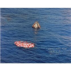 Apollo 16: Charlie Duke Oversized Signed Photograph