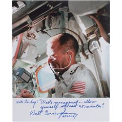 Donn Eisele’s Apollo 7 Flown Crew Log Book