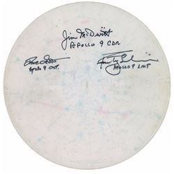 Apollo 9 Signed and Training-Used Star Chart