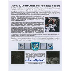 Apollo 10 Lunar Orbit Still Photographic Film Negatives