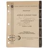 Image 1 : Gene Cernan and Tom Stafford Signed Apollo 10 Manual
