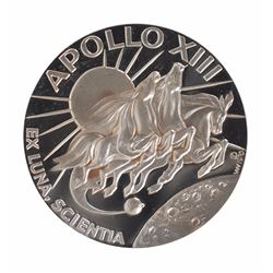 James Lovell’s Apollo 13 Franklin Mint Medallion