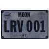 Image 1 : Dave Scott’s Apollo 15 Lunar Surface-Flown License Plate