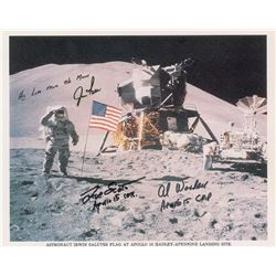Apollo 15 Signed Photograph