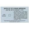 Image 1 : Apollo 15 Flown Pencil Mark