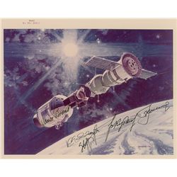 Apollo-Soyuz Signed Photograph