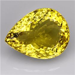 Natural Lemon Citrine Gemstone 74.50 Carats - VVS