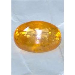 Natural Orange Sapphire 6.93 Carats