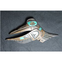 West Coast Native Hand Carved Hummingbird