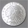 Image 1 : 1929 SILVER INDIAN LIBERTY HEAD 1/10oz .999 FINE SILVER *MS HIGH GRADE*!!