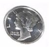 Image 1 : SILVER MERCURY HEAD DIME 1/10oz .999 FINE SILVER *MS HIGH GRADE*!! MERCURY HEAD CAME OUT OF SAFE BOX