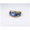 Image 2 : Intricate 14K Yellow Gold Ladies 'KABANA' Ring