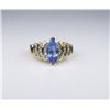 Image 1 : Dazzling Tanzanite & Diamond Ring