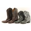 Image 1 : Lot of 2 Pairs Cowboy Boots