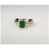 Image 2 : Nice Gold & Emerald Ladies Ring