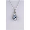 Image 2 : Very Fine Vintage Style Aquamarine Pendant