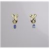 Image 1 : Irresistible Tanzanite & Diamond Earrings