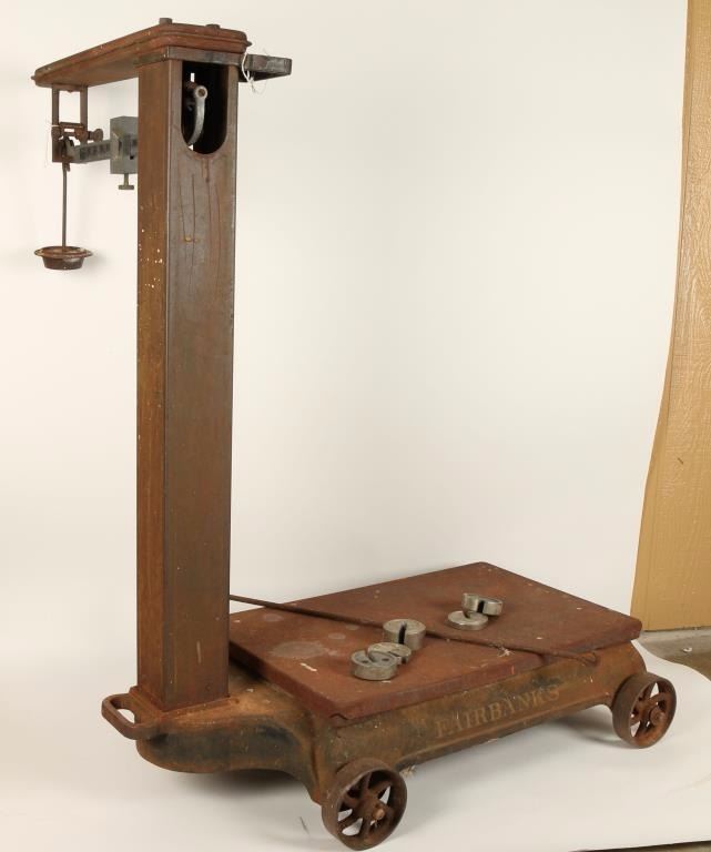 Antique Fairbanks Scale