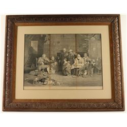 Vintage Etching by John Burns