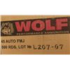 Image 2 : Wolf 45 Auto FMJ