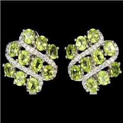 Stunning Natural Peridot Earrings