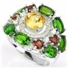 Image 1 : Natural Multi Gemstone Ring