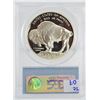 Image 2 : 2001"P" PCGS PR70 DCAM United States American Buffalo Silver Commemorative Dollar