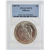 Image 1 : 1997 "p' PCGS MS70 United State Officers silver Commemorative Dollar