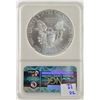 Image 2 : 2011 NGC Early Release MS69 American Silver Eagle - 25th Anniversary Red Label