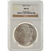 Image 1 : 1887 "O" NGC MS64 United States Morgan Dollar