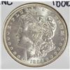 Image 1 : 1886 Uncirculated Morgan Silver Dollar