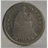 Image 1 : 1853 Seated Half Dime with Arrows in Almost Good Condition