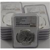 Image 1 : Lot of (10) NGC MS69 Great Brittian Silver Britanias