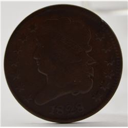 1828 United States 1/2 Cent