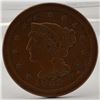 Image 1 : 1852 Braided United States Large Cent in Almost Uncirculated Condition