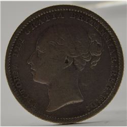 1883 Great Brittian Shilling in Fine / Very Fine Condition