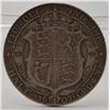 Image 2 : 1909 Great Brittian 1/2 Crown in Very Good Condition
