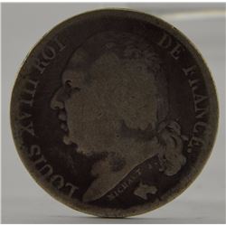 1817 France 1 Franc in Good Condition