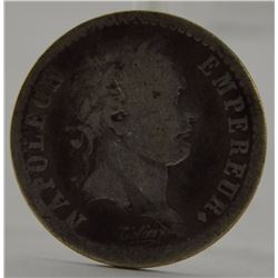 1808 France 1/2 Franc in Good Condtion
