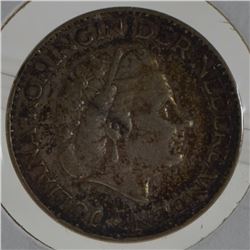 1957 Netherlands 1G in Uncirculated Condtion