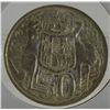 Image 2 : 1966 Australian Silver 50 Cent Piece in Uncirculated Condition