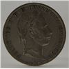 Image 1 : 1859 Austrain 1/4 Florin in Extra Fine Condition