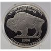 Image 1 : 1oz oversized buffalo Silver Proof Round
