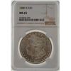 Image 1 : 1880 "S" NGC MS65 Morgan Silver Dollar