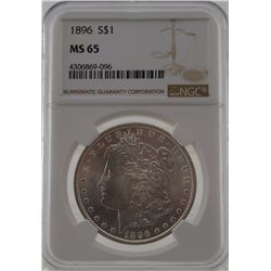 1887 NGC MS65 Morgan Silver Dollar